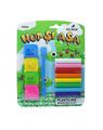 Copertă produs Plastilină + forme ECADA Hop Și-Așa, 8 culori, 100 g - thumb 1