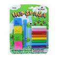 Copertă produs Plastilină + forme ECADA Hop Și-Așa, 8 culori, 100 g - gallery small 