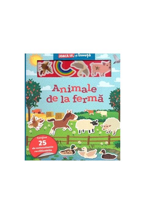 Copertă produs Animale de la fermă. Joacă-te și &icirc;nvață