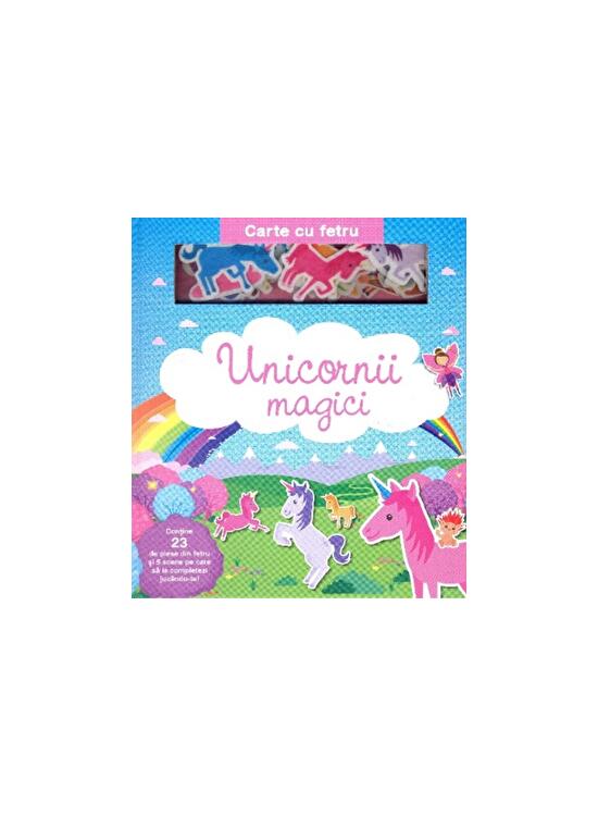 Copertă produs Unicornii magici. Carte cu fetru - gallery big 1