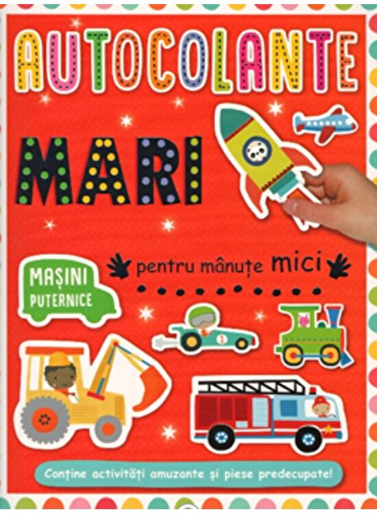 Copertă produs Autocolante mari pentru mănuțe mici. Mașini puternice - gallery big 1