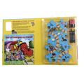 Copertă produs Puzzle Track. Hai să mergem cu trenul! (carte + puzzle magnetic + creioane colorate) - gallery small 