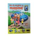 Copertă produs Puzzle Track. Hai să mergem cu mașina! (carte + puzzle magnetic + creioane colorate) - gallery small 