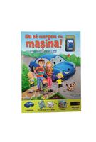 Puzzle Track. Hai să mergem cu mașina! (carte + puzzle magnetic + creioane colorate)