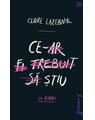 Copertă produs Ce-ar fi trebuit să știu - thumb 1
