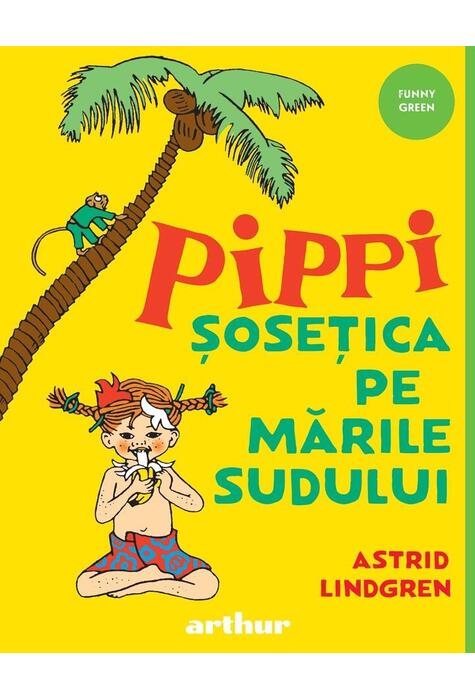 Copertă produs Pippi Șosețica pe Mările Sudului (Vol. 3)