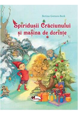 Copertă produs Spiridușii Crăciunului și mașina de dorințe