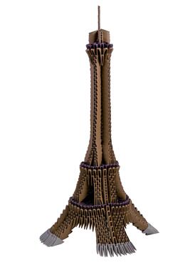 Copertă produs Origami 3D Creagami Art, Turnul Eiffel (1100 piese)
