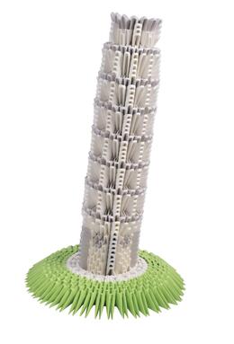 Copertă produs Origami 3D Creagami Art, Turnul din Pisa (1173 piese)