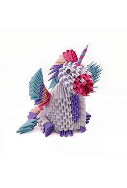 Copertă produs Origami 3D Creagami, Unicorn (576 piese)
