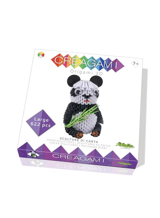 Copertă produs Origami 3D Creagami, Urs panda (622 piese) - gallery big 2