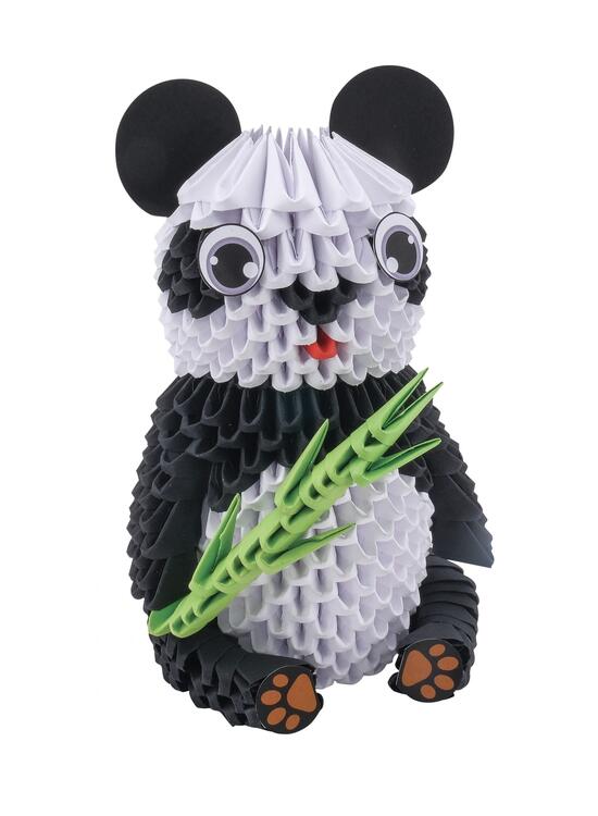 Copertă produs Origami 3D Creagami, Urs panda (622 piese) - gallery big 1
