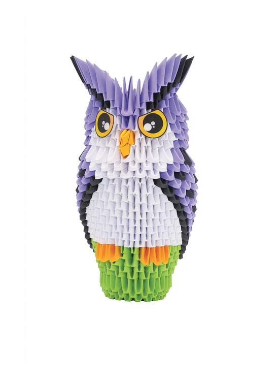 Copertă produs Origami 3D Creagami, bufniță (657 piese) - gallery big 1