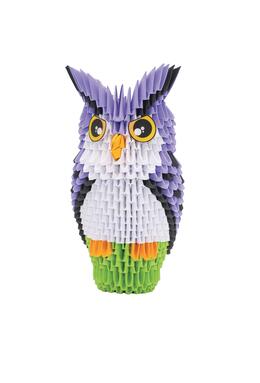 Copertă produs Origami 3D Creagami, bufniță (657 piese)