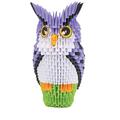 Copertă produs Origami 3D Creagami, bufniță (657 piese) - gallery small 