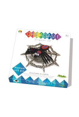Copertă produs Origami 3D Creagami, păianjen (435 piese)