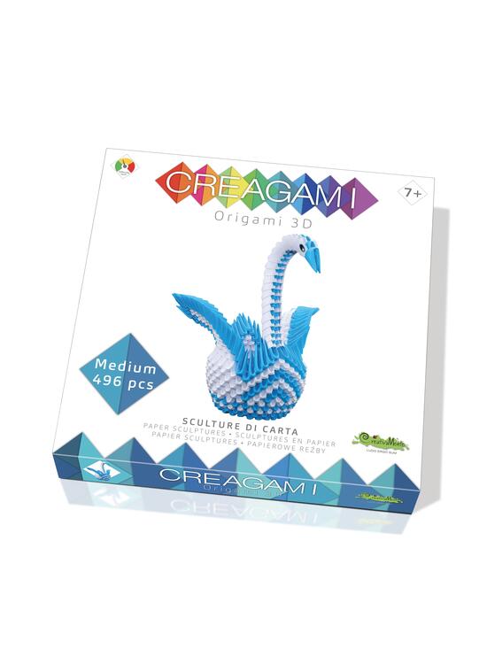 Copertă produs Origami 3D Creagami, lebădă (496 piese) - gallery big 2