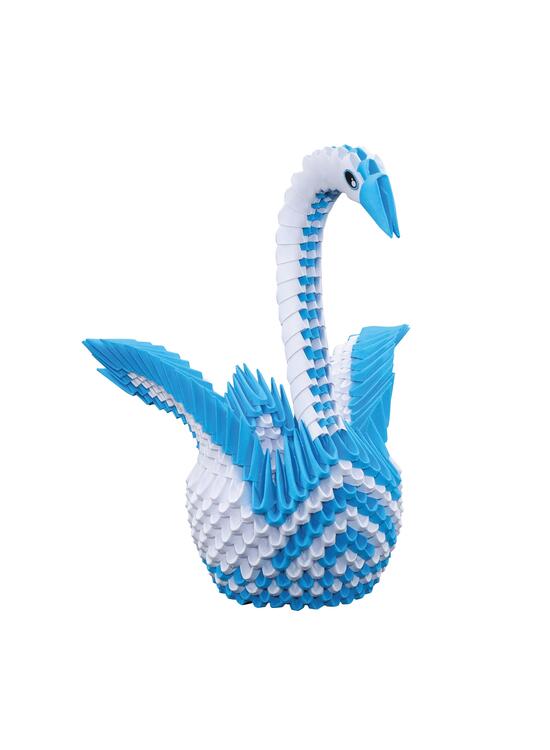 Copertă produs Origami 3D Creagami, lebădă (496 piese) - gallery big 1