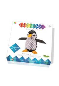 Copertă produs Origami 3D Creagami, pinguin (463 piese)
