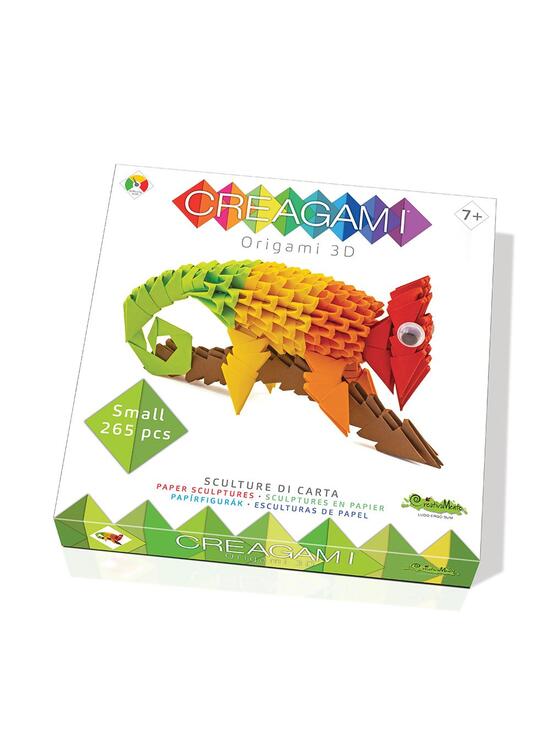 Copertă produs Origami 3D Creagami, cameleon (265 piese) - gallery big 2