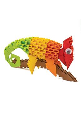 Copertă produs Origami 3D Creagami, cameleon (265 piese)