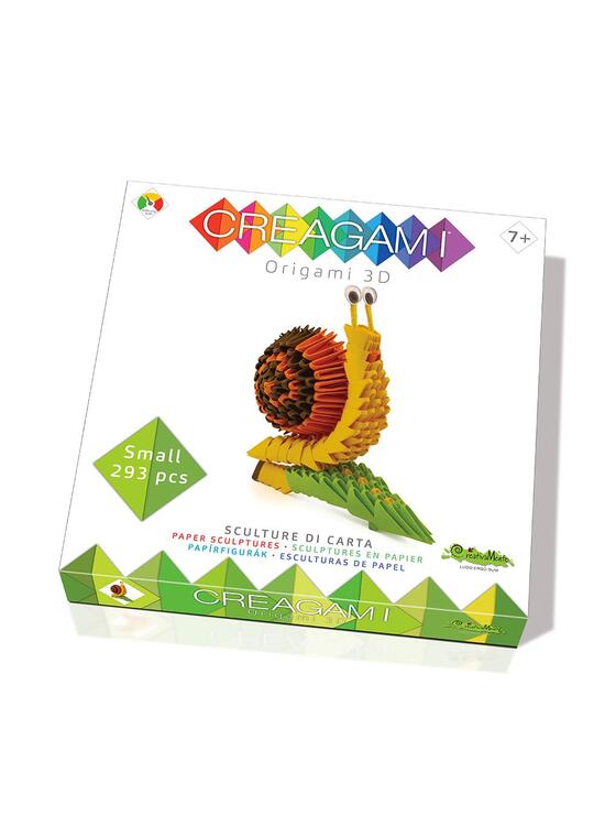 Copertă produs Origami 3D Creagami, melc (293 piese) - gallery big 2
