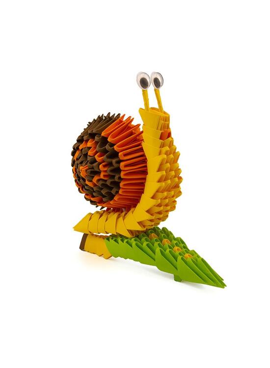 Copertă produs Origami 3D Creagami, melc (293 piese) - gallery big 1
