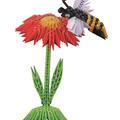 Copertă produs Origami 3D Creagami, albină (289 piese) - gallery small 