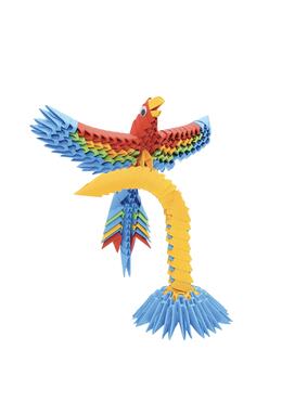 Copertă produs Origami 3D Creagami, papagal (243 piese)