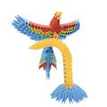 Copertă produs Origami 3D Creagami, papagal (243 piese) - gallery small 