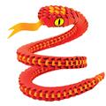 Copertă produs Origami 3D Creagami, șarpe (271 piese) - gallery small 