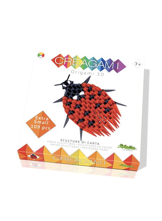 Copertă produs Origami 3D Creagami, buburuză (109 piese) - gallery big 2