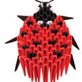 Copertă produs Origami 3D Creagami, buburuză (109 piese) - gallery small 