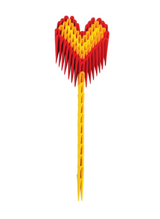 Copertă produs Origami 3D Creagami KIDS, inimă (89 piese) - gallery big 1