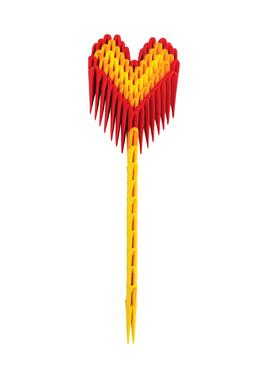 Copertă produs Origami 3D Creagami KIDS, inimă (89 piese)