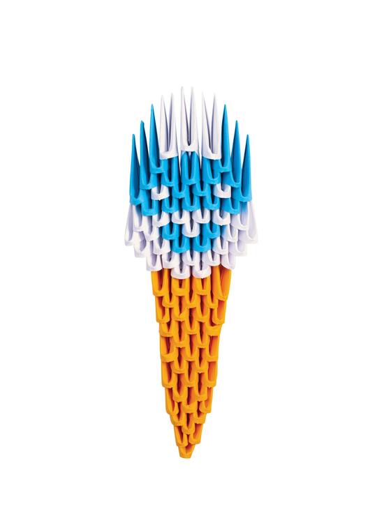 Copertă produs Origami 3D Creagami KIDS, &icirc;nghețată (83 piese) - gallery big 1