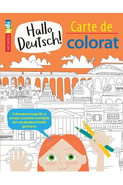 Hallo Deutsch! Carte de colorat