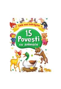 Copertă produs 15 povești cu animale