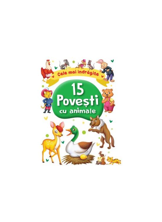 Copertă produs 15 povești cu animale - gallery big 1