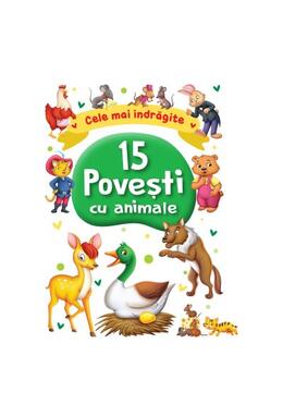 Copertă produs 15 povești cu animale