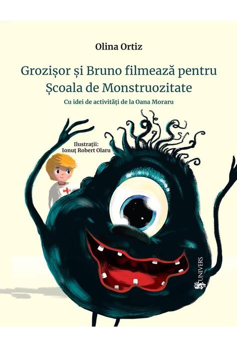 Copertă produs Grozișor și Bruno filmează pentru Școala de Monstruozitate