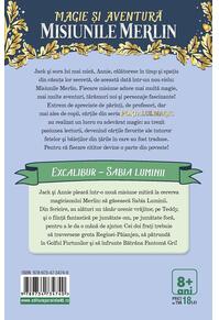 Copertă produs Excalibur - Sabia luminii. Misiunile Merlin (Vol. 3)