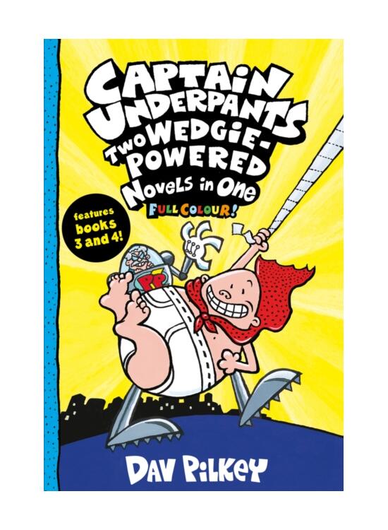 Copertă produs Captain Underpants: Two Wedgie-Powered Novels in One - gallery big 1