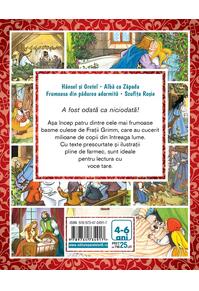 Copertă produs Prima mea carte de povești: Hänsel şi Gretel, Albă ca Zăpada, Scufiţa Roşie, Frumoasa din pădurea adormită