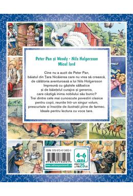 Copertă produs Prima mea carte de povești: Peter Pan și Wendy, Nils Holgersson, Micul lord