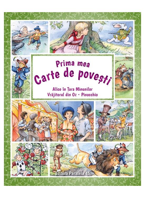 Copertă produs Prima mea carte de povești: Alice în Țara Minunilor, Vrăjitorul din Oz, Pinocchio - gallery big 1