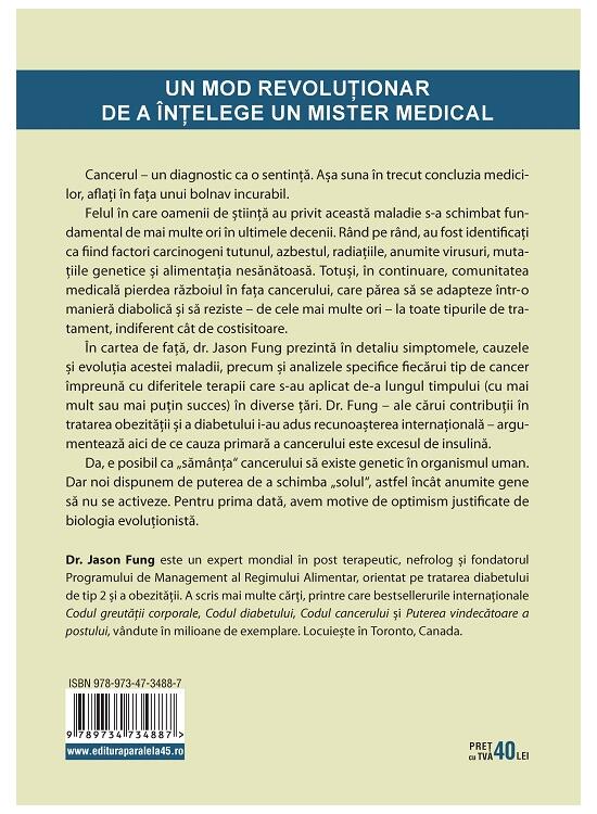Copertă produs Codul cancerului. Un mod revoluționar de a &icirc;nțelege un mister medical - gallery big 2