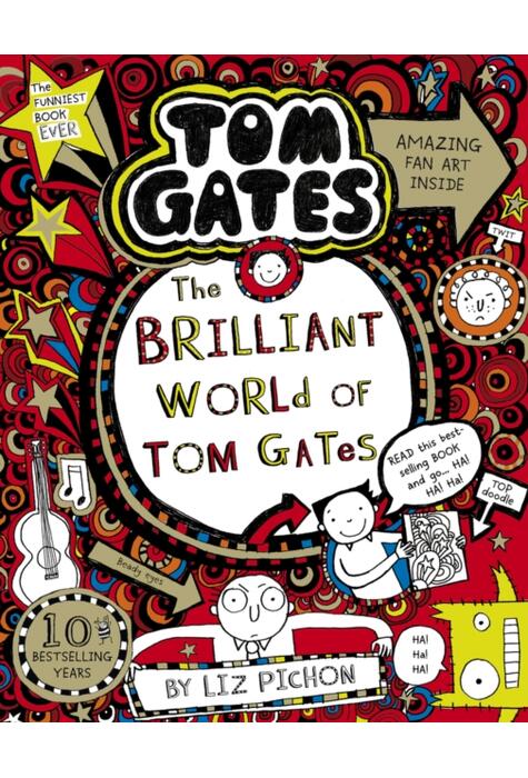 Copertă produs Tom Gates 1: The Brilliant World of Tom Gates