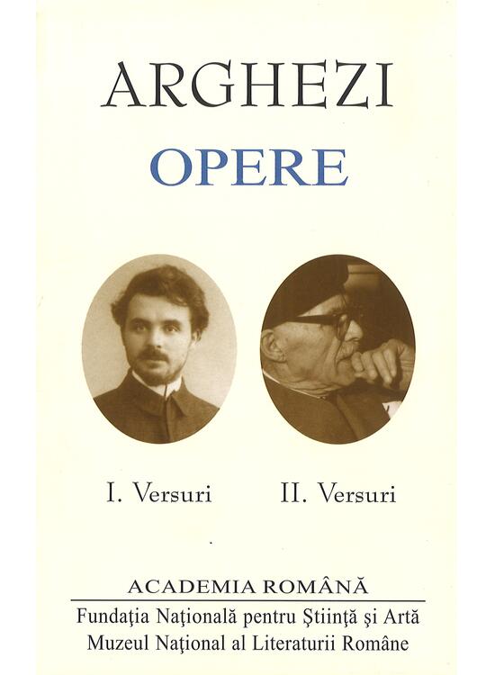 Copertă produs Tudor Arghezi. Opere (Vol. I+II) Versuri - gallery big 1