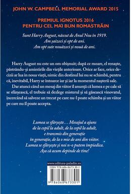 Copertă produs Primele cincisprezece vieți ale lui Harry August